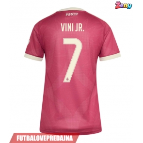 Lacne Ženy Futbalové dres Real Madrid Vinicius Junior #7 2026-27 Krátky Rukáv - Tretina